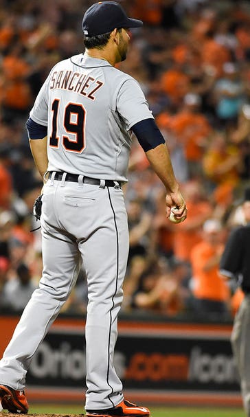 Sanchez, Tigers flat in 6-2 loss at Baltimore